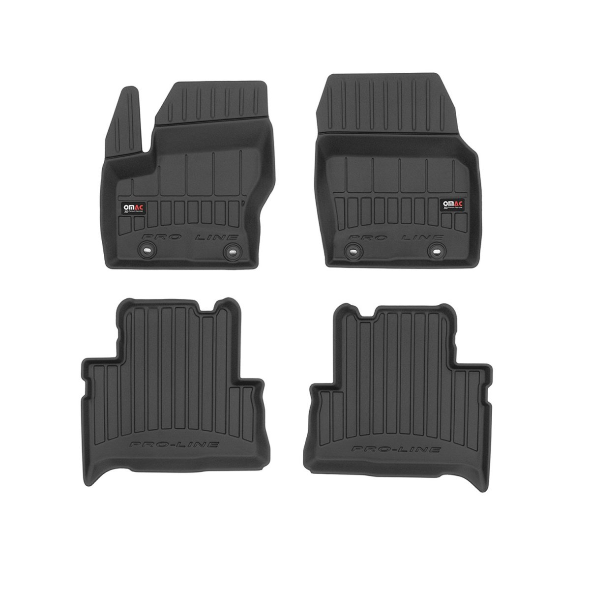 Ford C-MAX Floor Mat - Omac - Proline Premium TPE - Black - '13-'18